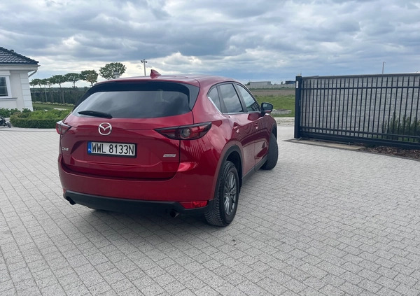 Mazda CX-5 cena 88900 przebieg: 133000, rok produkcji 2017 z Bydgoszcz małe 79